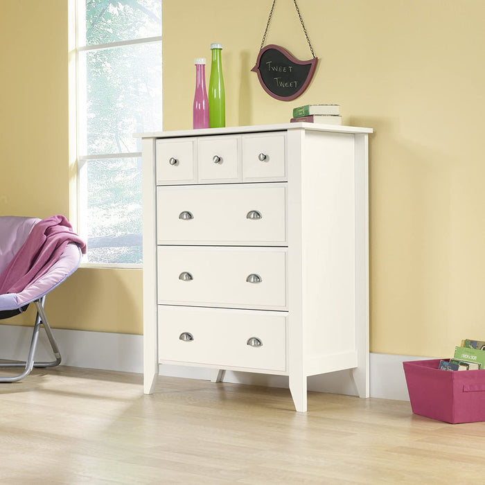 Soft White 4-Drawer Shoal Creek Dresser