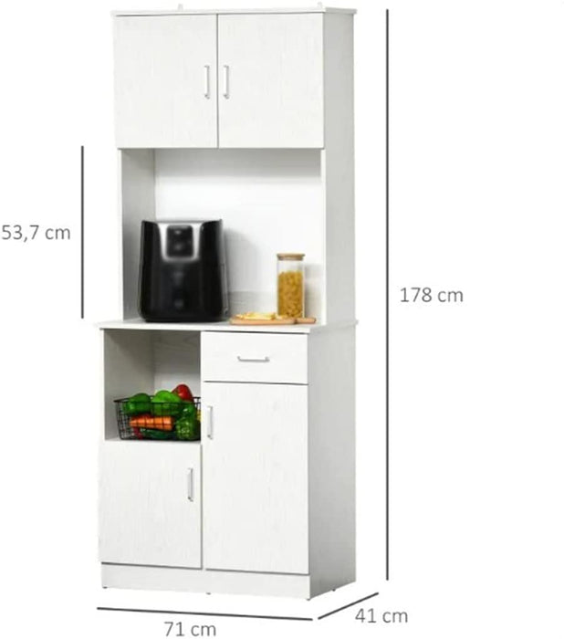Auxiliary Kitchen Buffet Cabinet with Drawers