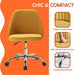 Modern Yellow Swivel Chair for Home Office