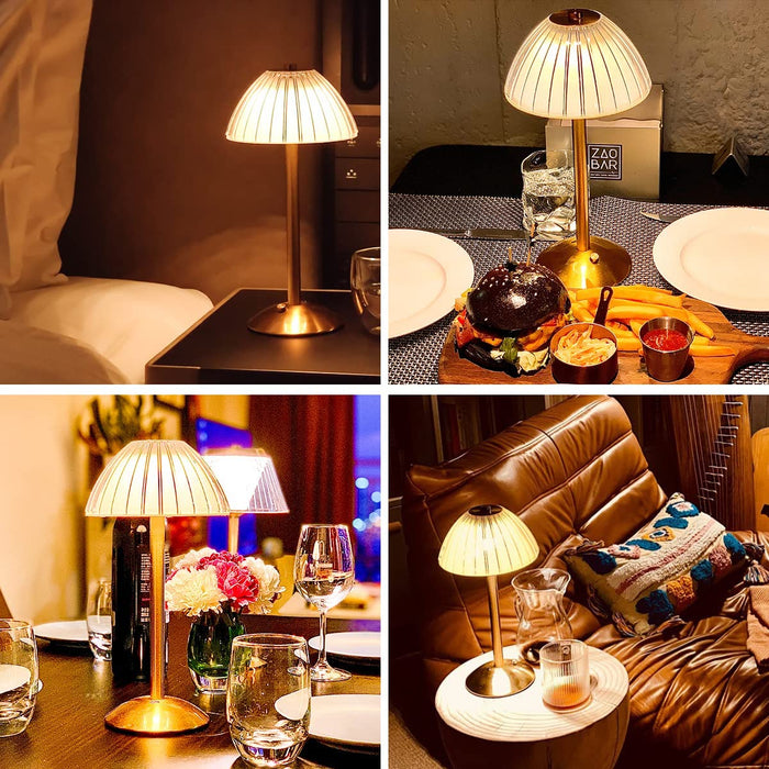 Portable Mushroom LED Table Lamp with Touch Sensor