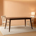 Brayson Modern Walnut Rectangle Dining Table