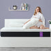 10" No-Noise Medium Memory Foam Mattress Infused Gel with 10-Year Warranty & Certipur-Us