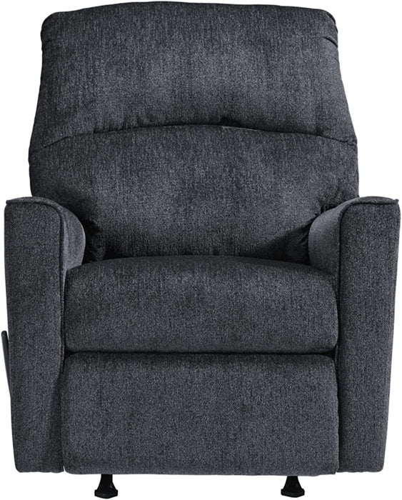 Altari Modern Nursery Manual Rocker Recliner (Light Gray)