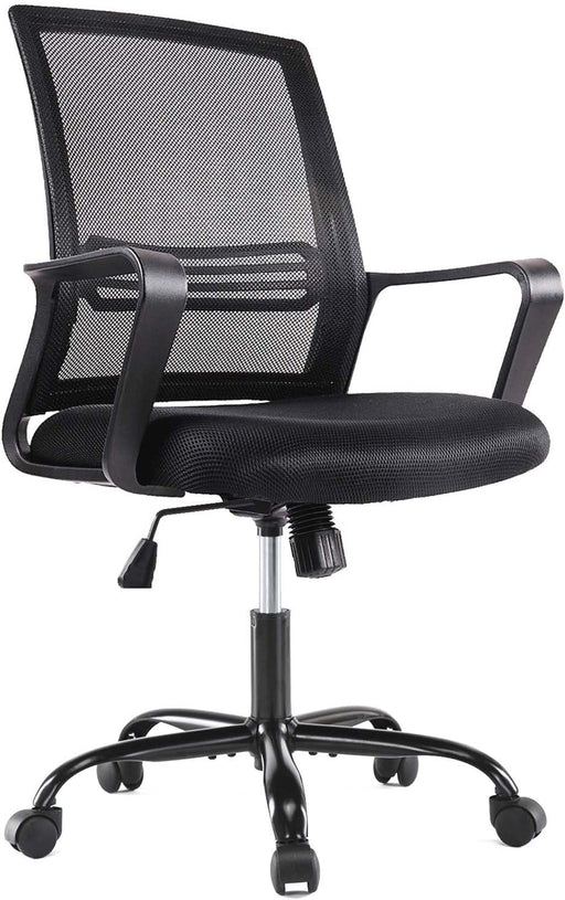 Ergonomic Mesh Office Chair with Armrests and Wheels