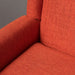 Muted Orange Aurla Fabric Accent Chair