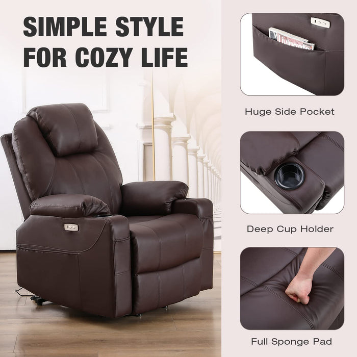 Electric Power Lift Chair Recliner Sofa for Elderly