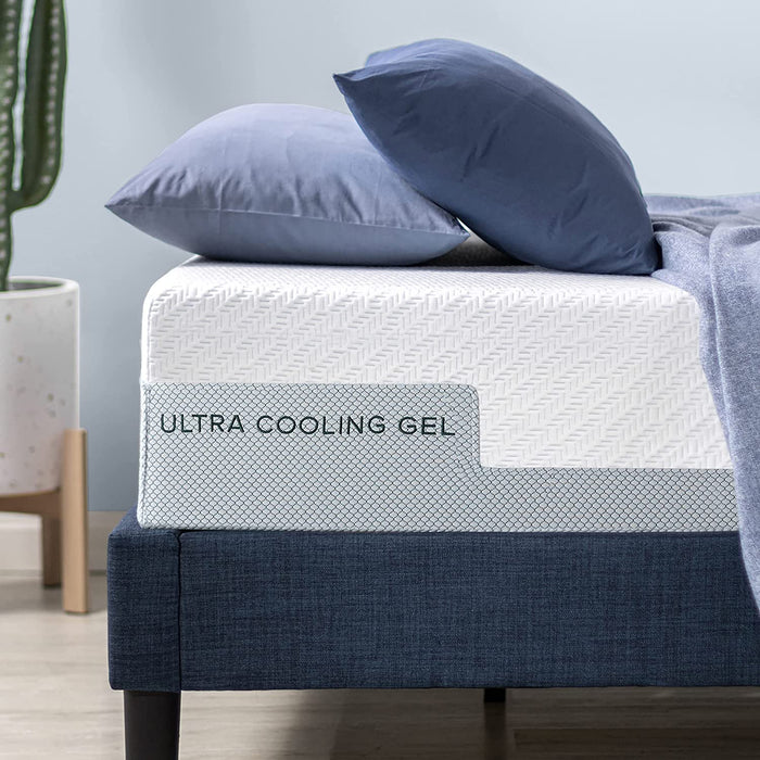 Queen Size Cooling Gel Memory Foam Mattress