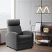 Aurora Grey Adjustable Home Theater Recliner