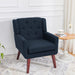 Button-Tufted Accent Chair for Comfy Living Room