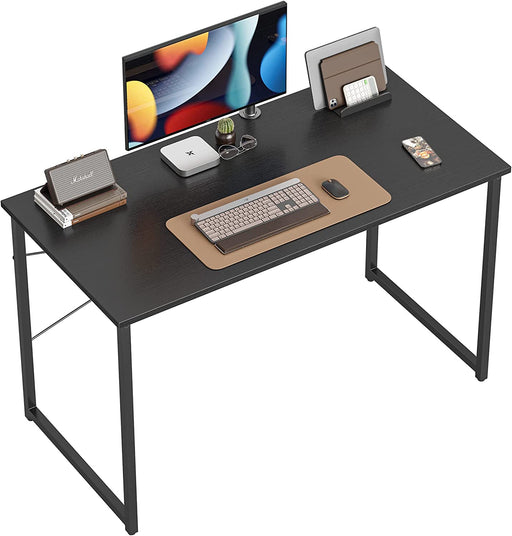 Modern Black Home Office Desk - 40″
