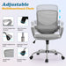 Grey Ergonomic Home Office Chair with Lumbar Support