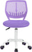 Purple Swivel Chair for Teen Home Office