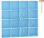 16-Cube Blue Storage Organizer for Home and Office