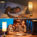 Bedside Lamp with USB Port Outlet and Dimmable Light