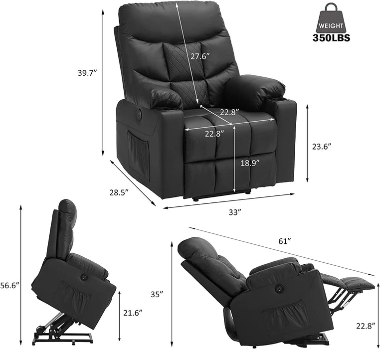 Power Lift Recliner Sofa Chair for Elderly