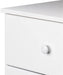 Astrid 6-Drawer Double Dresser, White