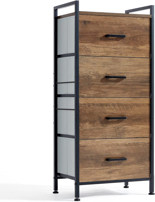 Tall 4-Drawer Dresser Storage Drawers