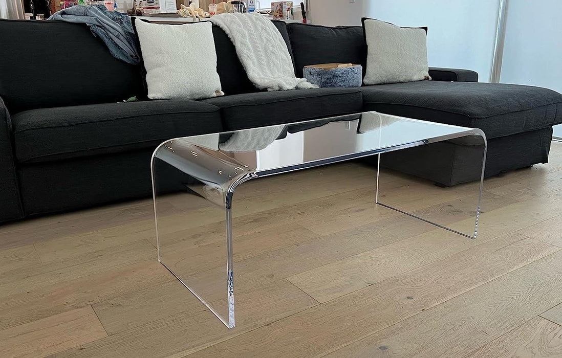 Acrylic Coffee Cocktail Table, Lucite