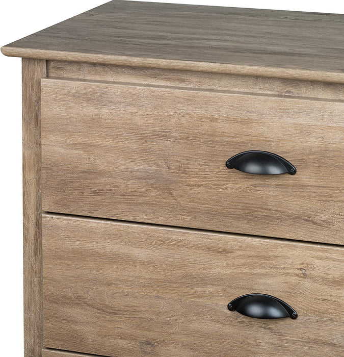 Salt Spring Drifted Gray 5-Drawer Chest