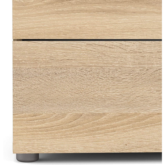 Oak Structure 4-Drawer Pepe Chest
