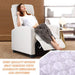 Modern Beige Fabric Recliner Sofa for Living Room