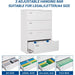 Lockable 4-Drawer Metal File Cabinet for Home Office