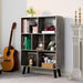 Modern Grey Bookshelf for Small Spaces