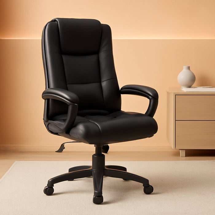 Ergonomic Executive Chair with Lumbar Support