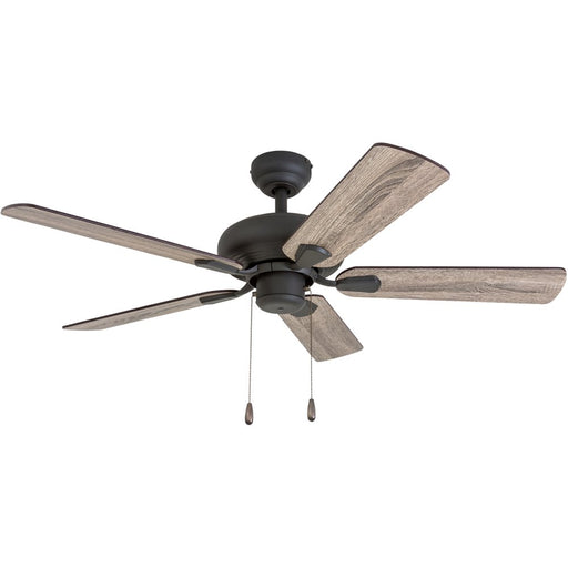 Russwood 42" Bronze Ceiling Fan with 5 Blades, Pull Chain & Reverse Airflow