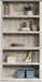 White Plank Bookcase with 5 Shelves