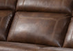 Brown 6-Piece Upholstered Reclining Set