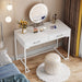 White Vanity Table Dressing Desk