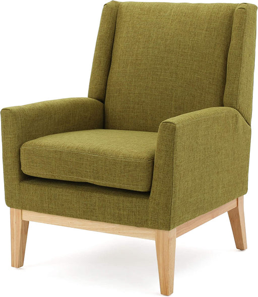 Green Aurla Fabric Chair Accentuates Any Room