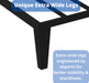 Twin Size Black Metal Platform Bed Frame W/ Steel Slats