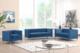 Velvet Accent Chair Loveseat Sofa Set