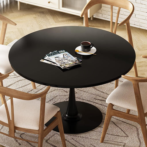 Black Tulip Table for 4-6 People