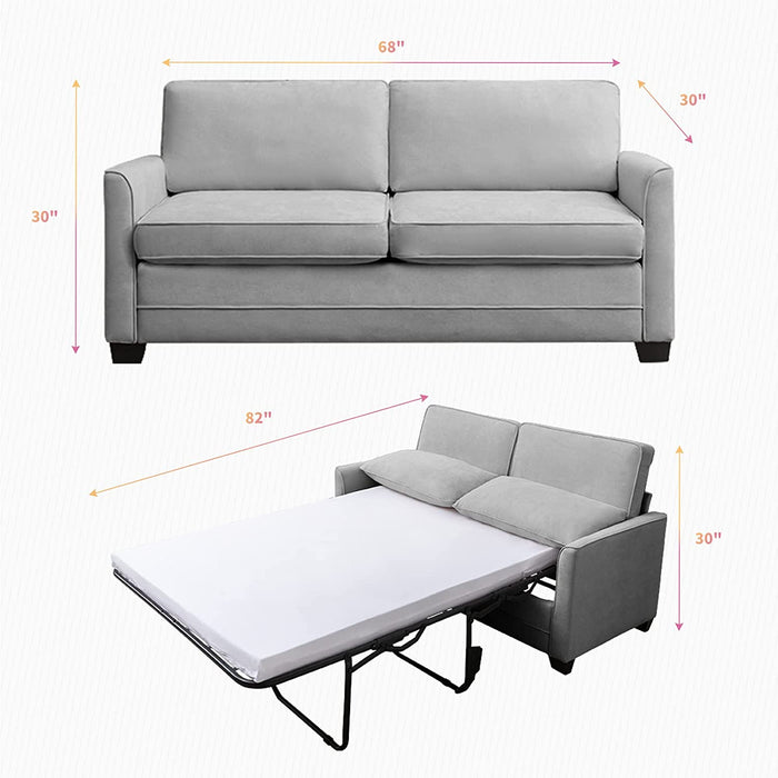 Modern 2-In-1 Sofa Bed for Small Spaces