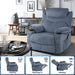 Massage Recliner Chair with Heat, Blue