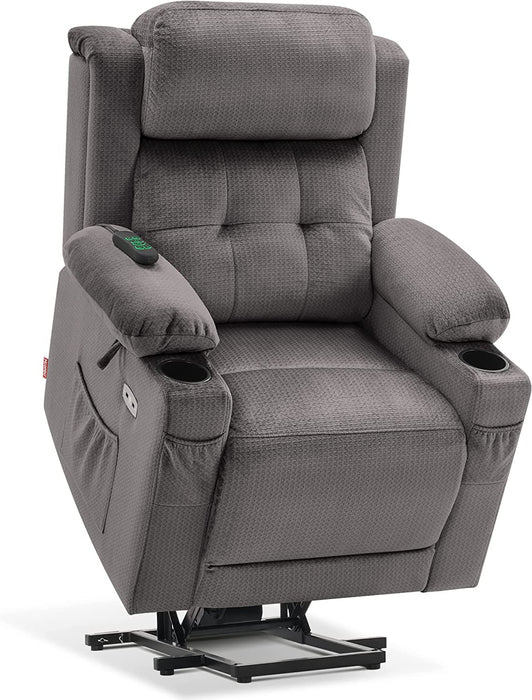 Lay Flat Lift Recliner with Power Headrest