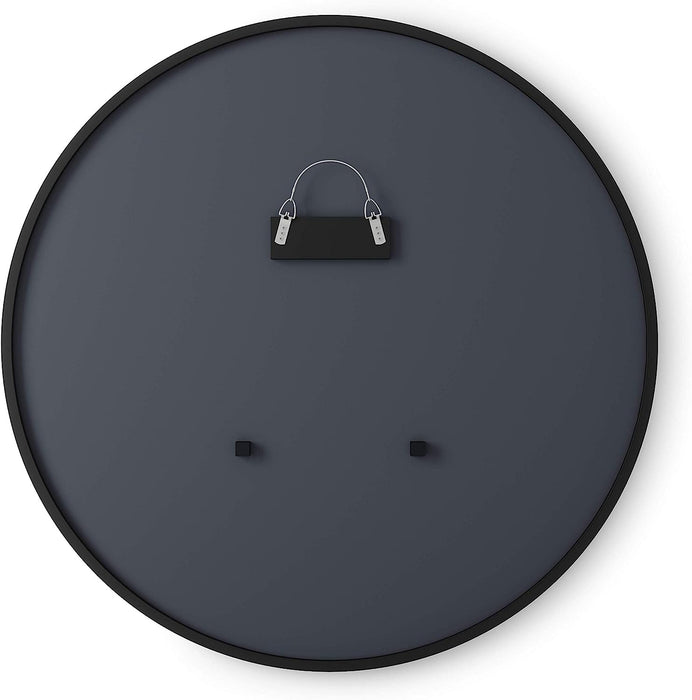 Modern round Rubber Wall Mirror