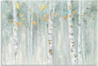 Gold Foil Birch Tree Canvas Wall Art