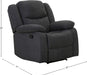 Amazon Brand Recliner Chair, 37″W, Dark Grey