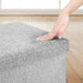 Versatile Ottoman with Memory Foam Seat and Storage