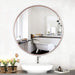 Round Wall Mounted Bathroom Mirror Makeup Dressing Mirror