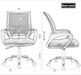 Affordable Ergonomic Mesh Office Chair with Back Support