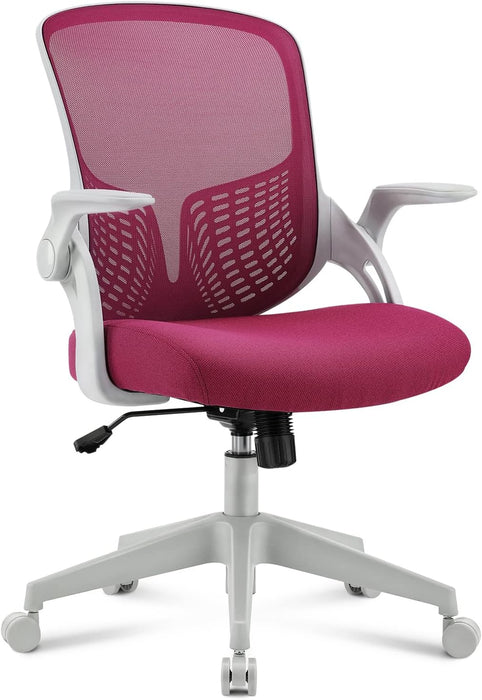 Ergonomic Mesh Office Chair with Adjustable Armrests and Height