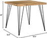 Industrial Acacia Wood Dining Table