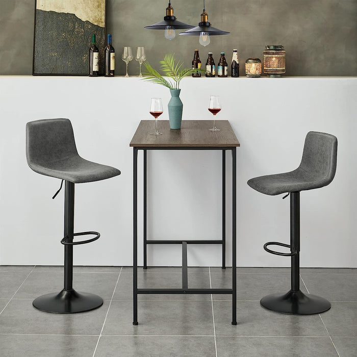 Swivel Bar Stools for Kitchen Counter Adjustable Height