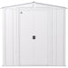 Classic Steel Storage Shed, 6X5, Flute Grey