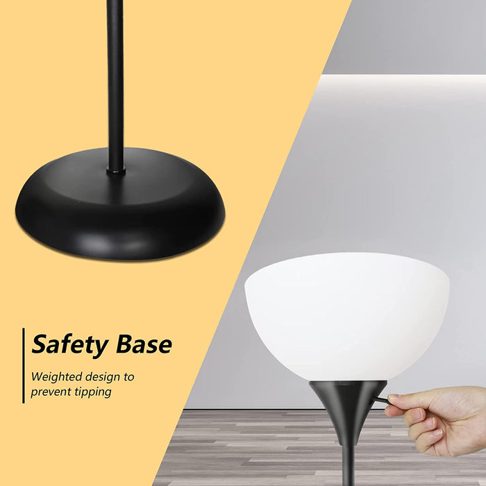 Dimmable LED Standing Lamp - Remote Control